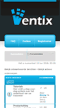 Mobile Screenshot of forum.ventix.be